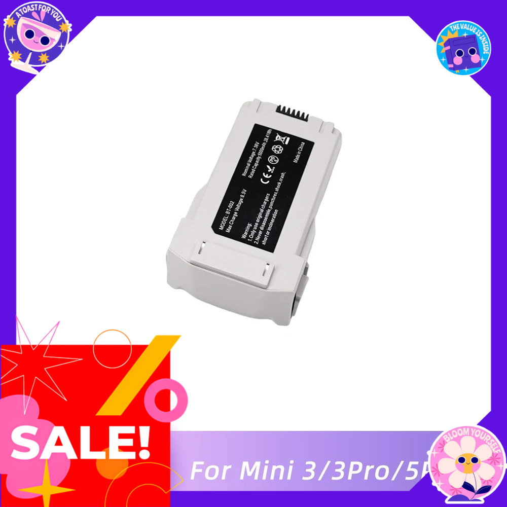 Drone Battery Smart - 5000mAh Genuine Smart Flight Battery Compatible