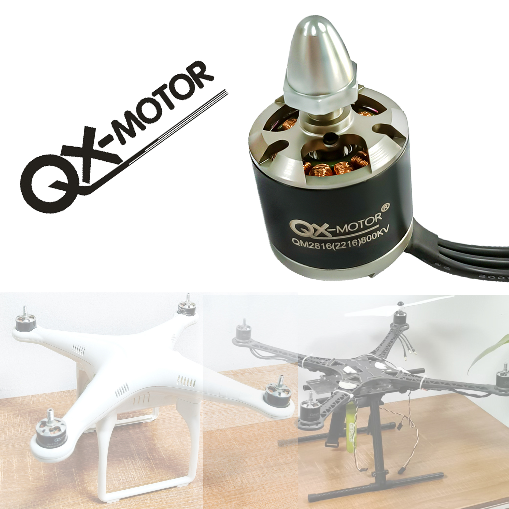 QX-MOTOR 40A 3-4S and QM2816 2 - Drone Battery 4S recension och pris