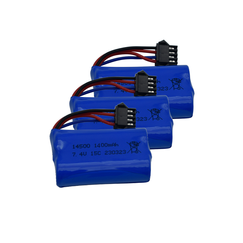7.4V 1400mAh 14500 lithium-ion - Drone Battery Li-Ion recension och pris