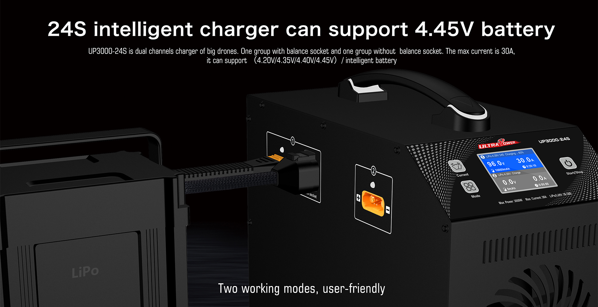 ULTRAPOWER UP3000-24S 3000W 30 - Drone Battery Charger recension och pris