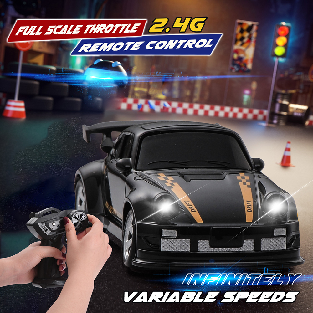 KF20 1/64 RC Drift Car 2.4G Hi - Drone Battery Alarm recension och pris
