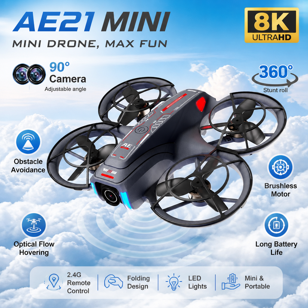 Introduction Drone GPS 8K Prof - Drone Battery Box recension och pris