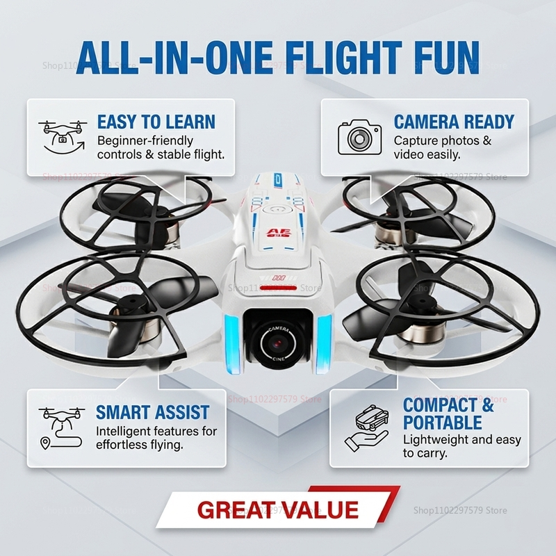 Introduction Drone GPS 8K Prof - Drone Battery Box recension och pris
