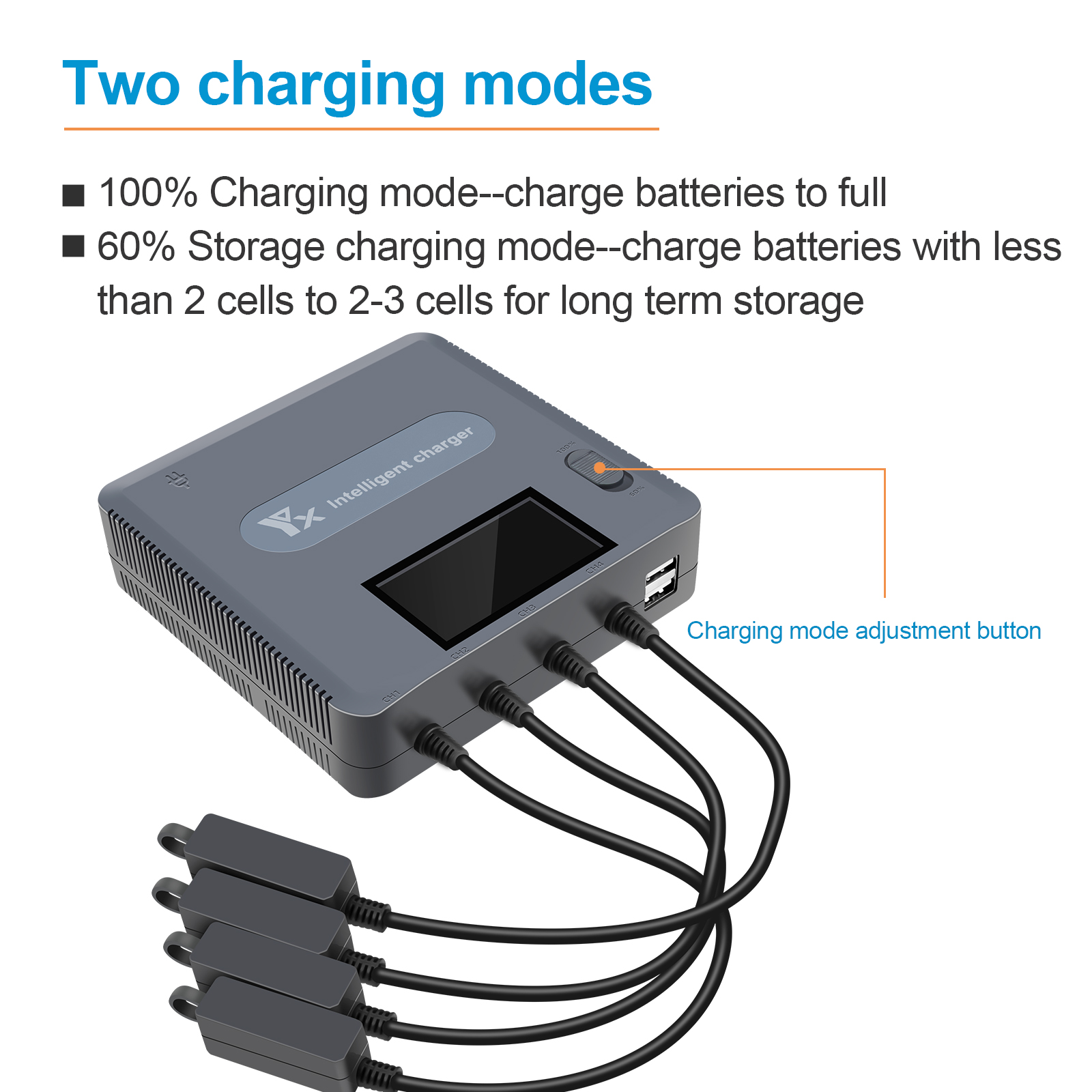 6 in 1 Digital display Battery - Drone Battery Smart recension och pris