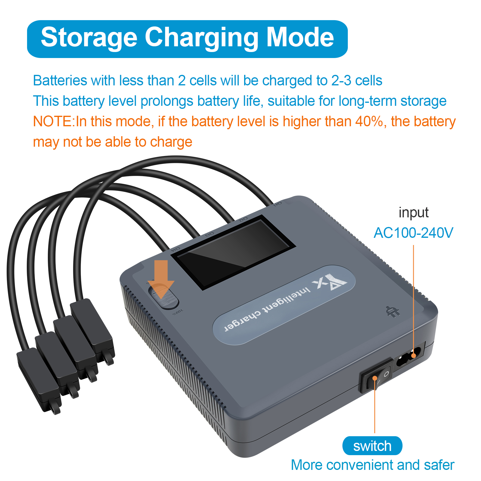 6 in 1 Digital display Battery - Drone Battery Smart recension och pris