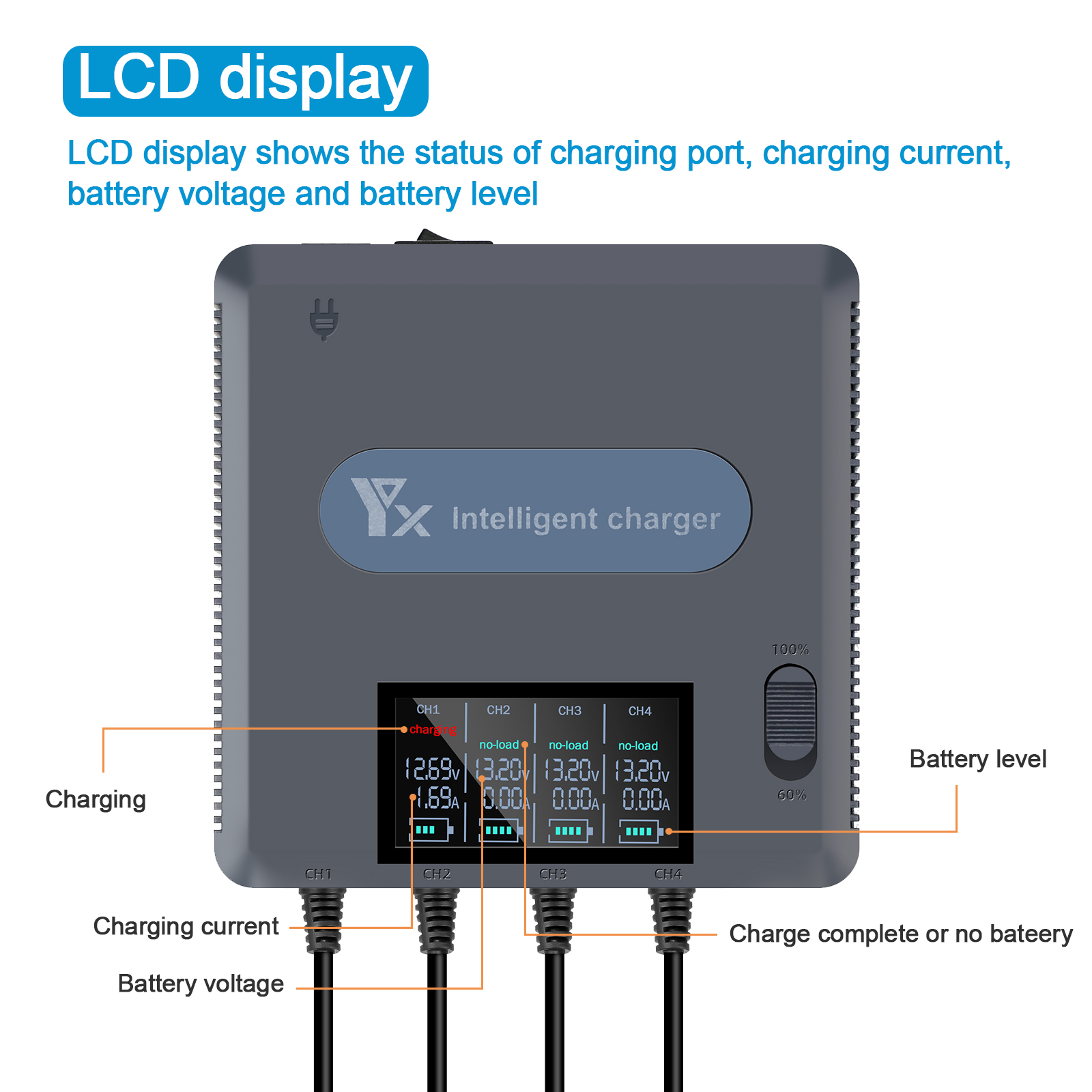 6 in 1 Digital display Battery - Drone Battery Smart recension och pris