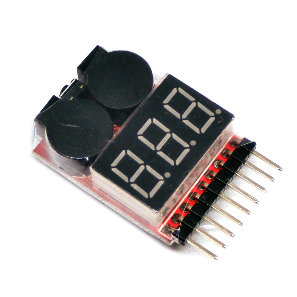 For 1S/2s/3s/4s/5s/6s/7s/8s Lo - Drone Battery Alarm recension och pris