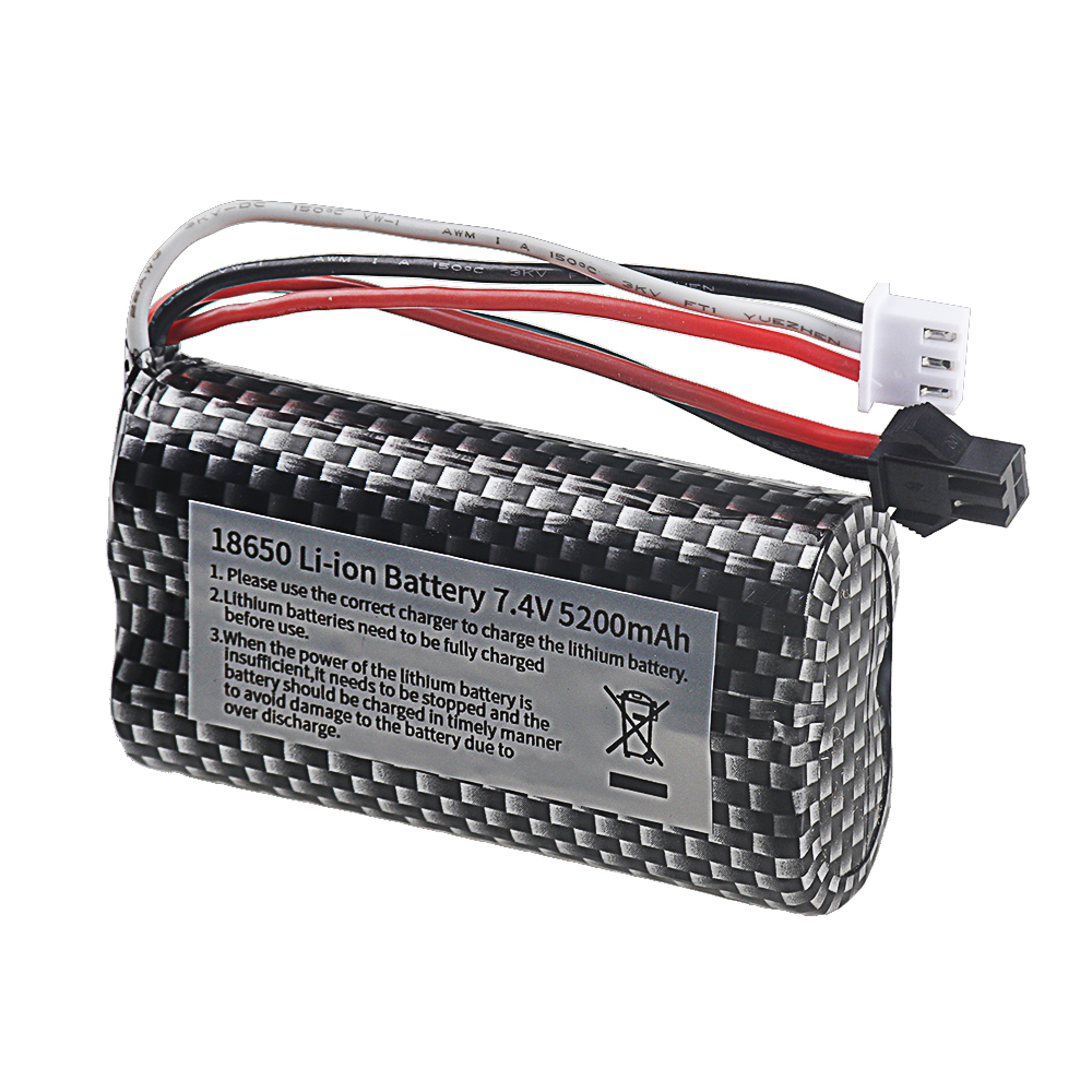 18650 7.4V 5200mAh Li-ion batt - Drone Battery Charger recension och pris