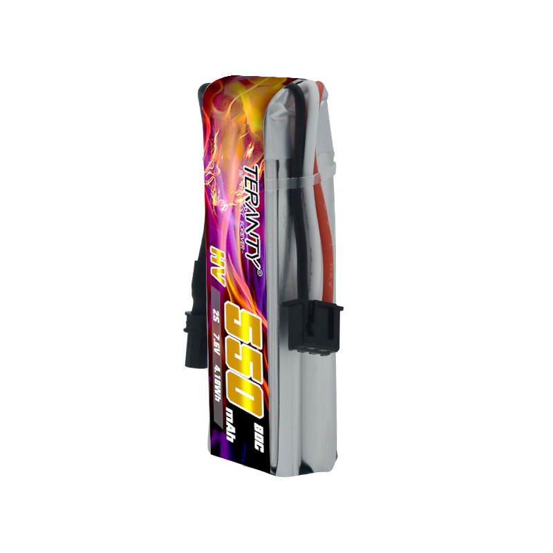 TERANTY 2S 7.6V 550mAh 80C HV  - Drone Battery High Voltage recension och pris