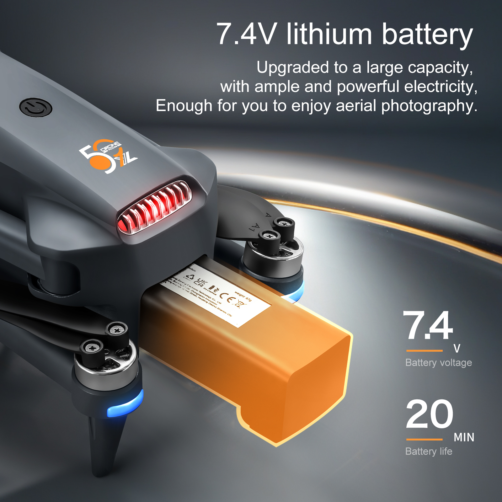 Original YL059 Drone Battery B - Drone Battery Li-Ion recension och pris