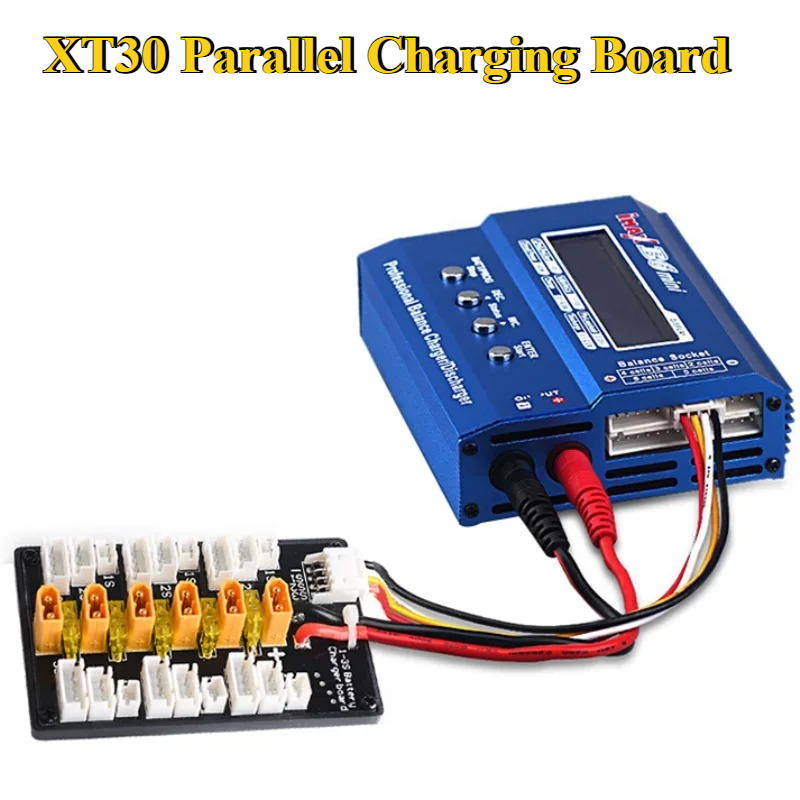 1-5Pcs 1S-3S 20A XT30 Plug Lip - Drone Battery Parallel Board recension och pris