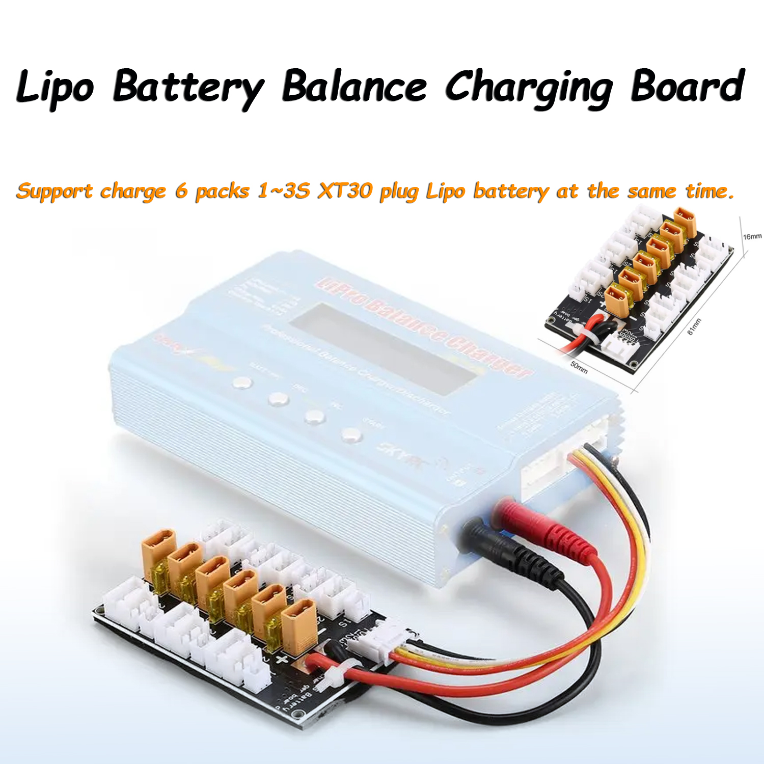 RC Lipo Battery Parallel Charg - Drone Battery Parallel Board recension och pris