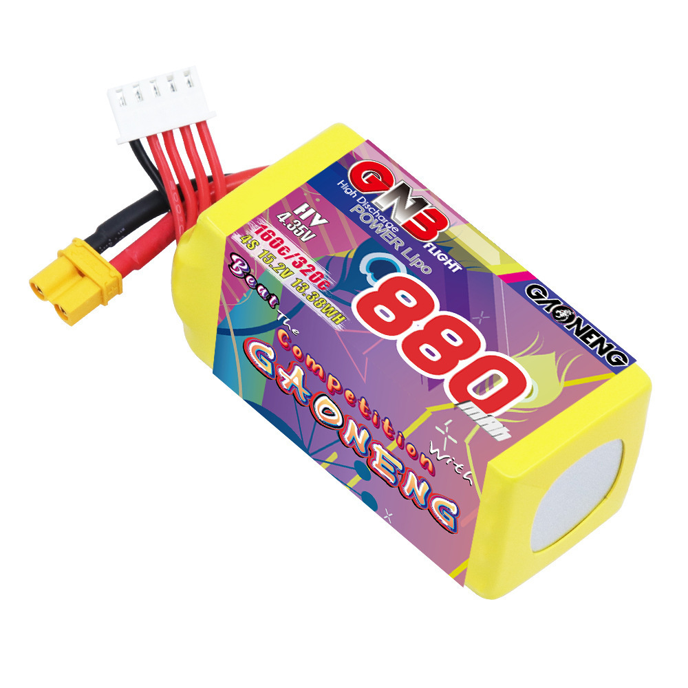 GNB 4S 880mAh 15.2V 160C/320C  - Drone Battery Lipo recension och pris