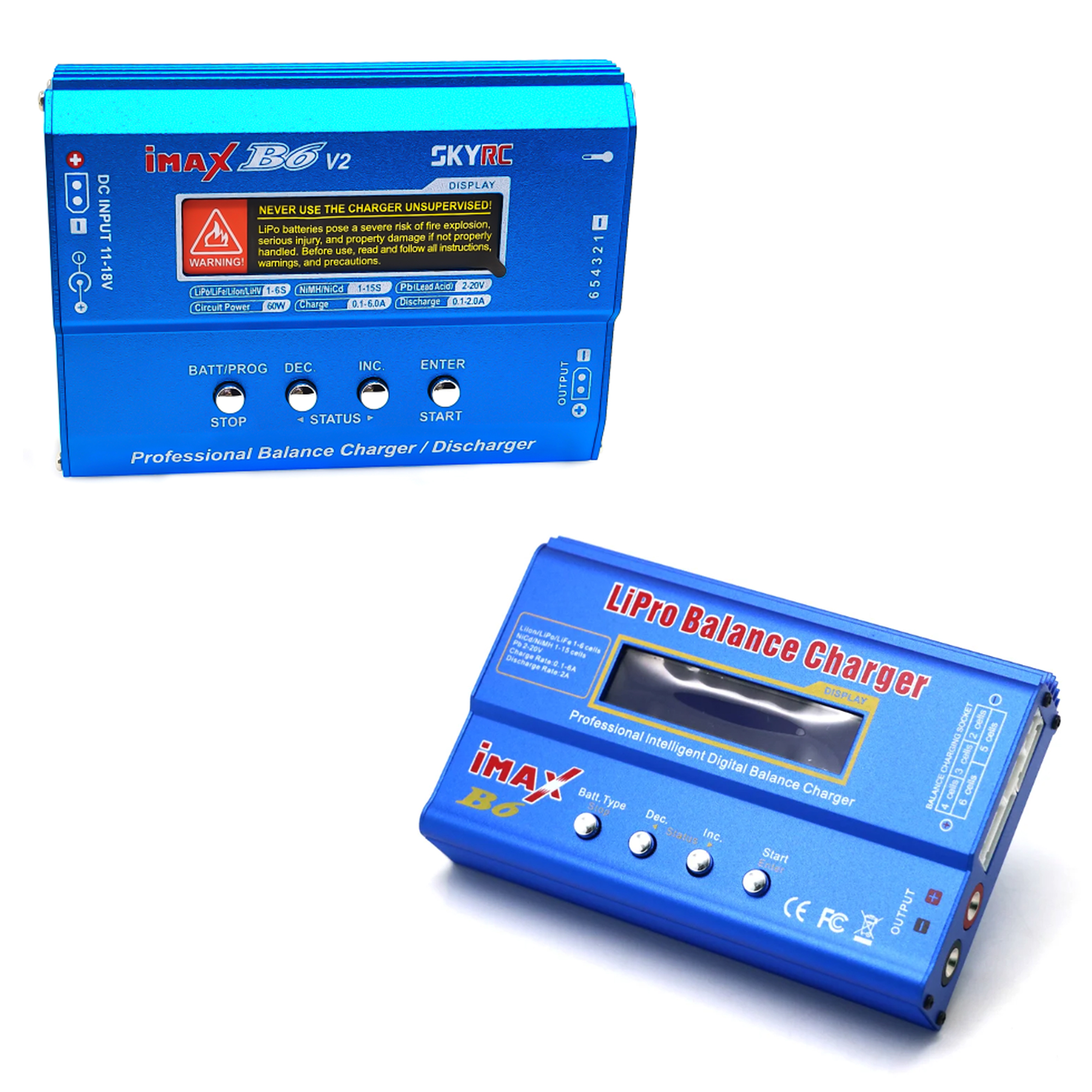 IMAX B6 / B6AC 80W T/XT60plug  - Drone Battery Charger recension och pris