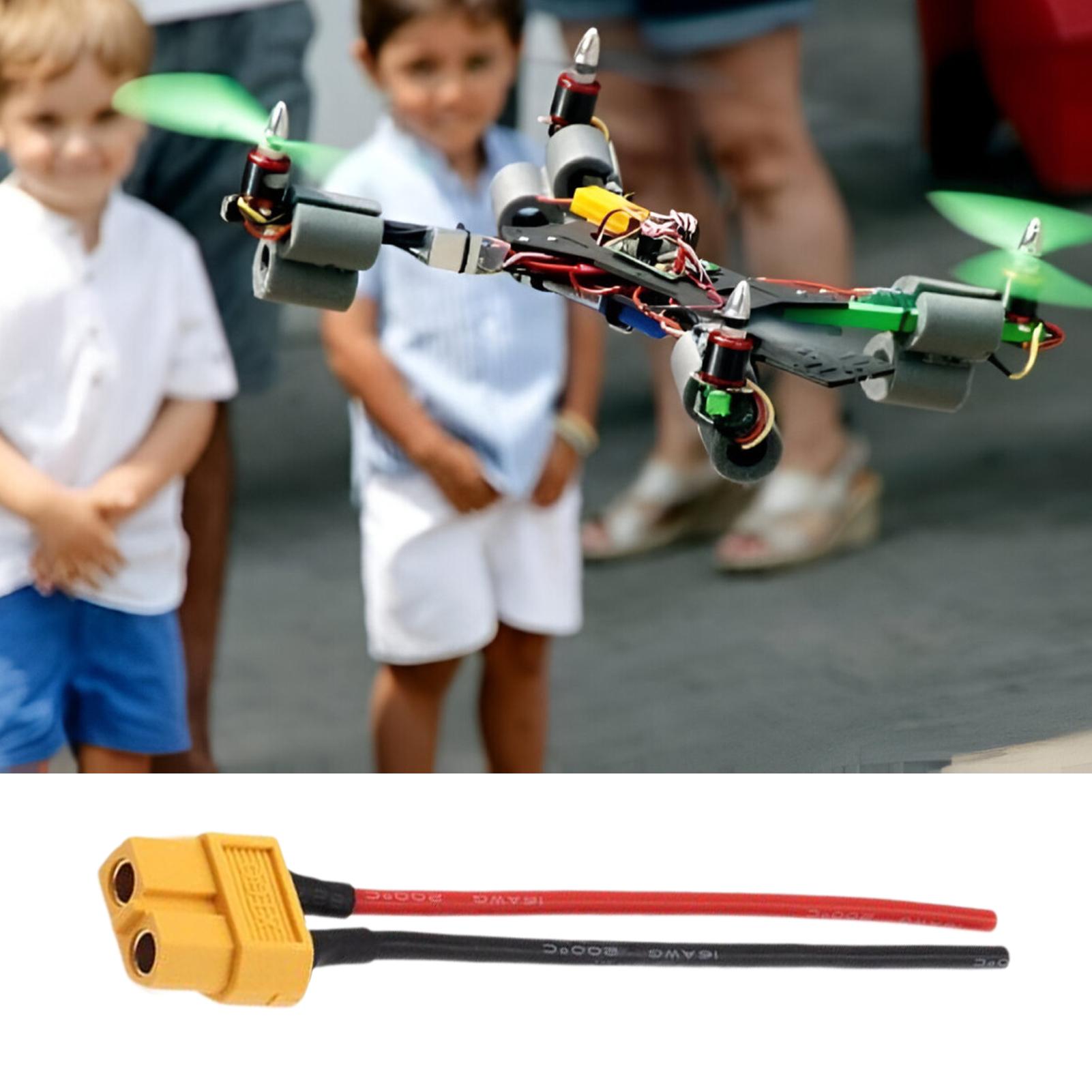 XT60 Male/Female Extension Cab - Drone Battery Connector recension och pris