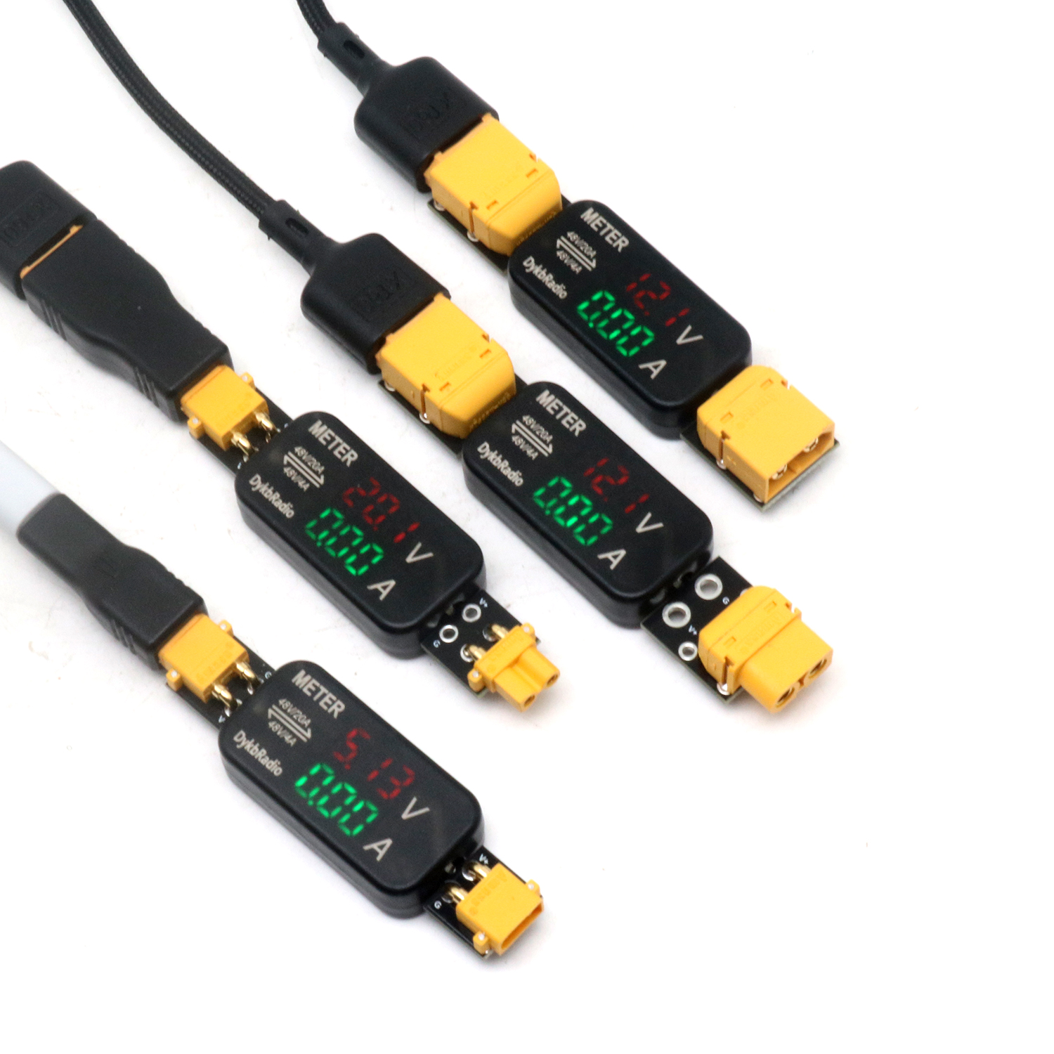 XT30/XT60 20A/4A DC Voltage Cu - Drone Battery Voltage Checker recension och pris