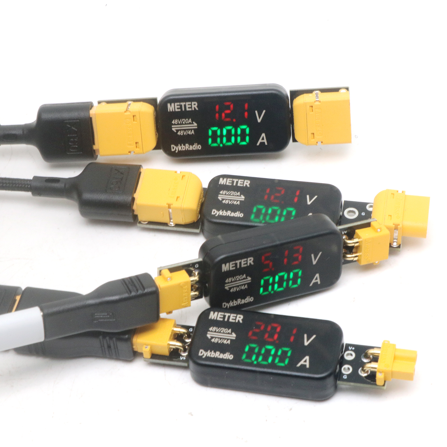 XT30/XT60 20A/4A DC Voltage Cu - Drone Battery Voltage Checker recension och pris