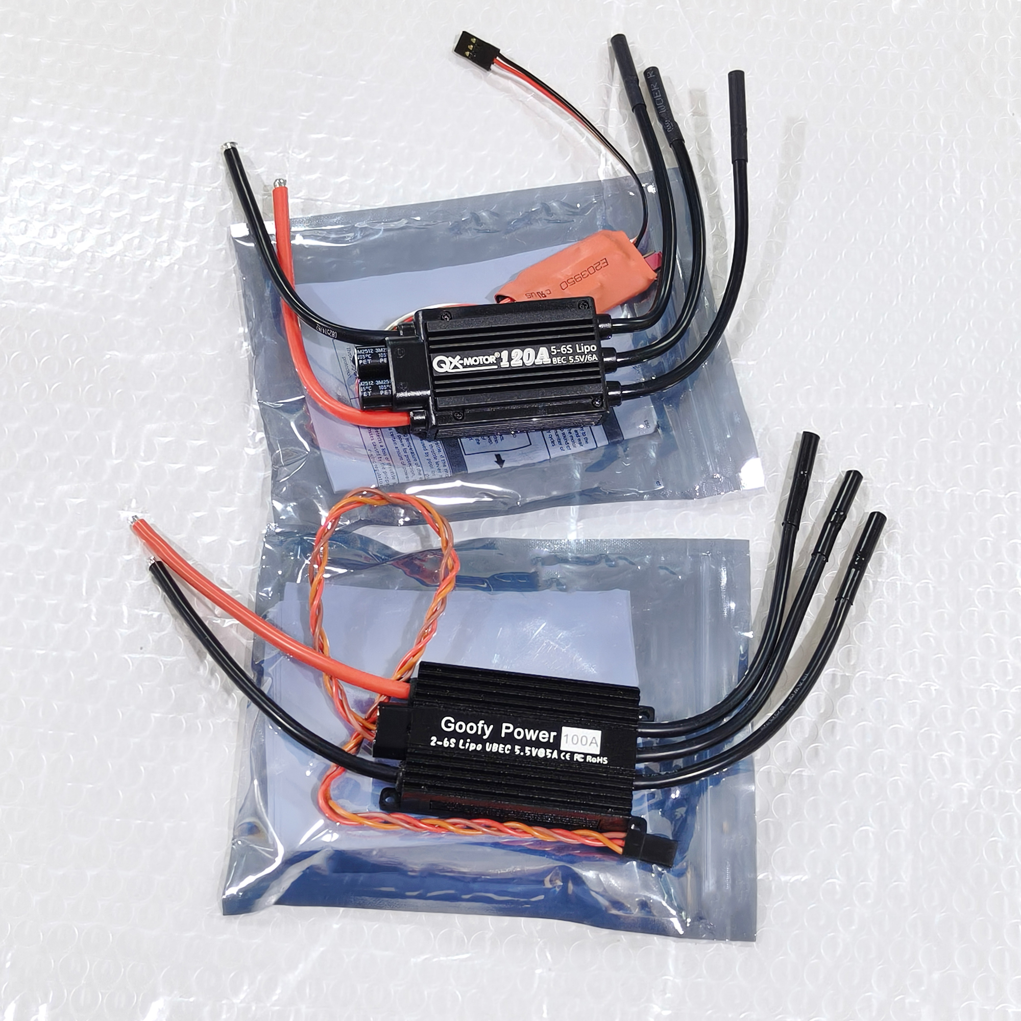 QX-MOTOR Brushless ESC series  - Drone Battery Plate recension och pris