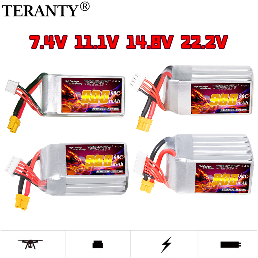 TERANTY 2S 3S 4S 6S 7.4V 11.1V - Drone Battery 3S recension och pris