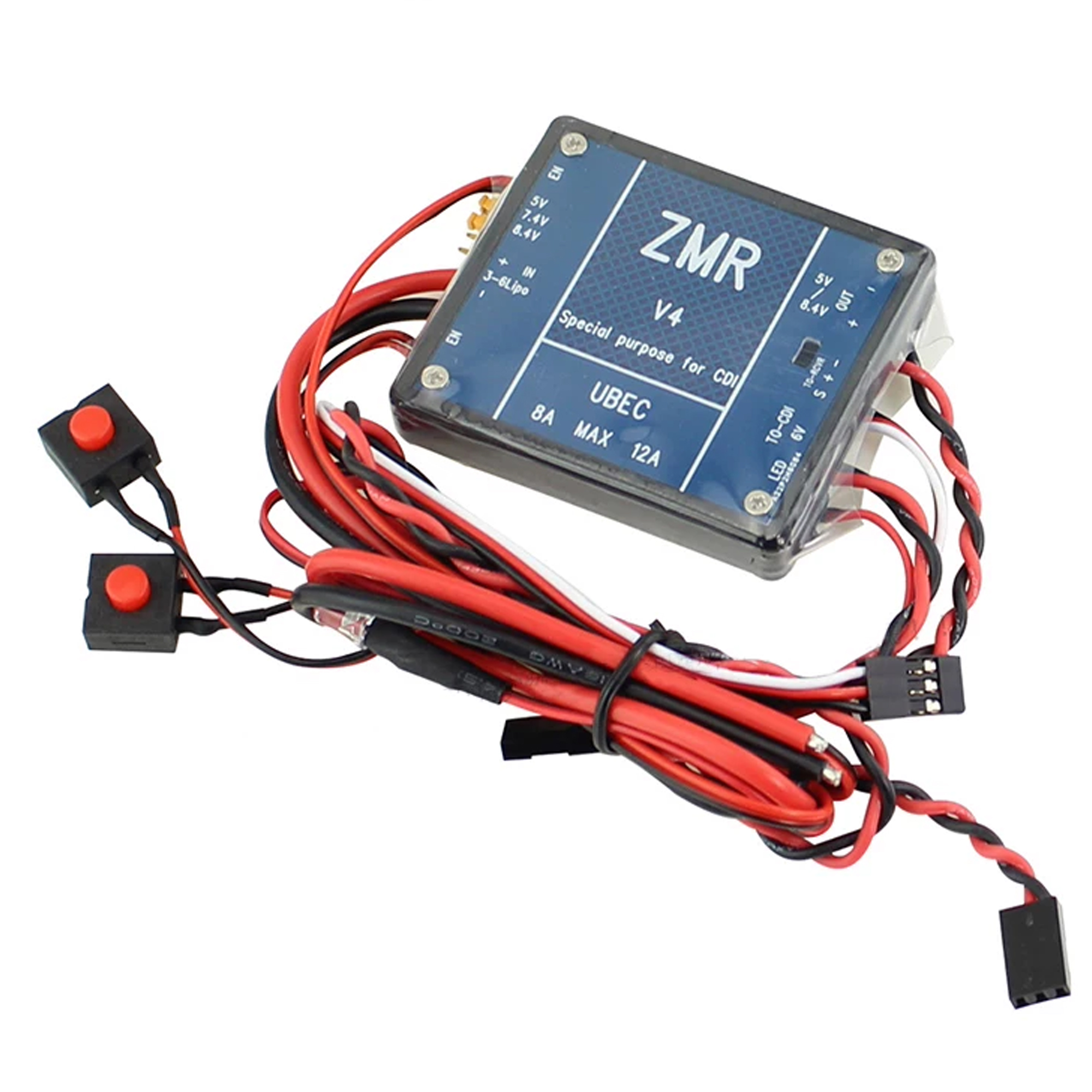 UBEC V2 V3 V4 ZMR 8A Dual BEC  - Drone Battery Lipo recension och pris