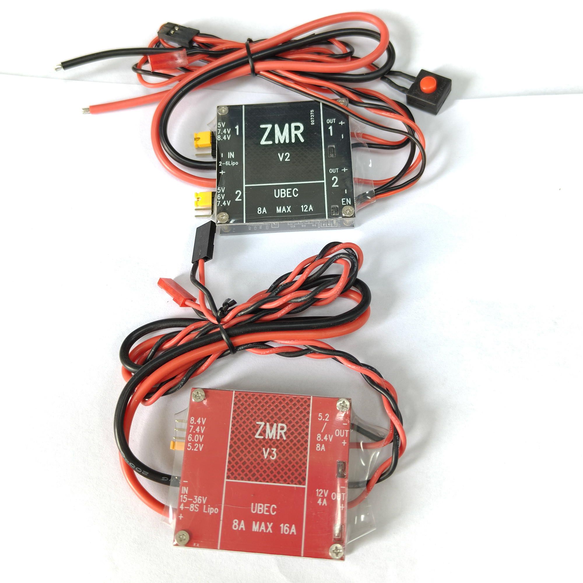 UBEC V2 V3 V4 ZMR 8A Dual BEC  - Drone Battery Lipo recension och pris