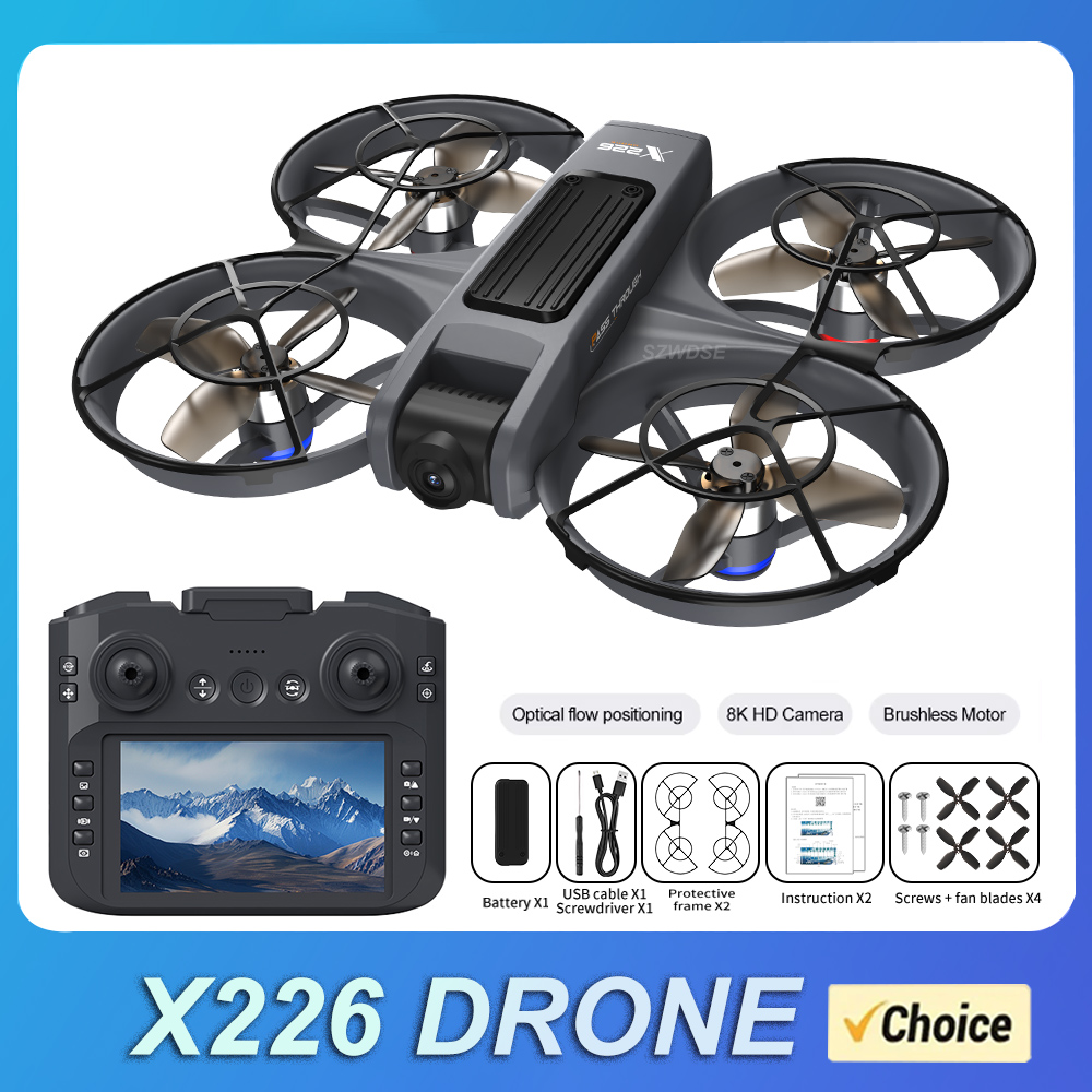NEW X226 RC Drone 2.4G 5G WIFI - Drone Battery Case recension och pris