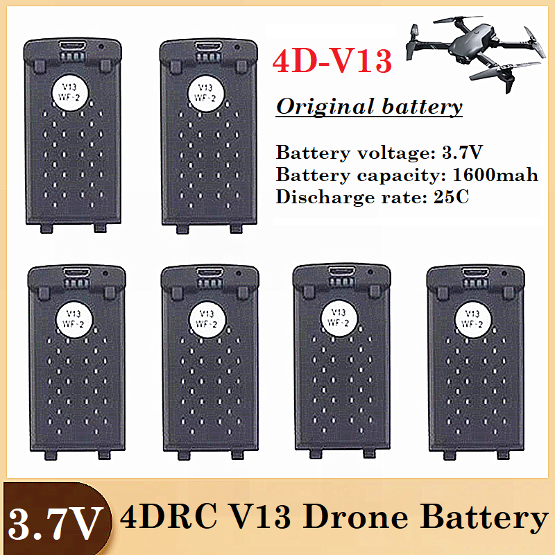 Original 3.7V 1600mAh Lipo Bat - Drone Battery Li-Ion recension och pris