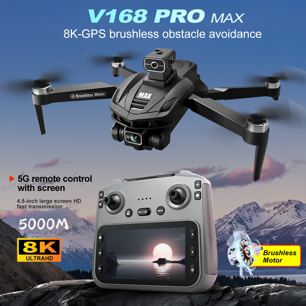 V168 PRO Max GPS Drone 8K Prof - Drone Battery Balance Charger recension och pris