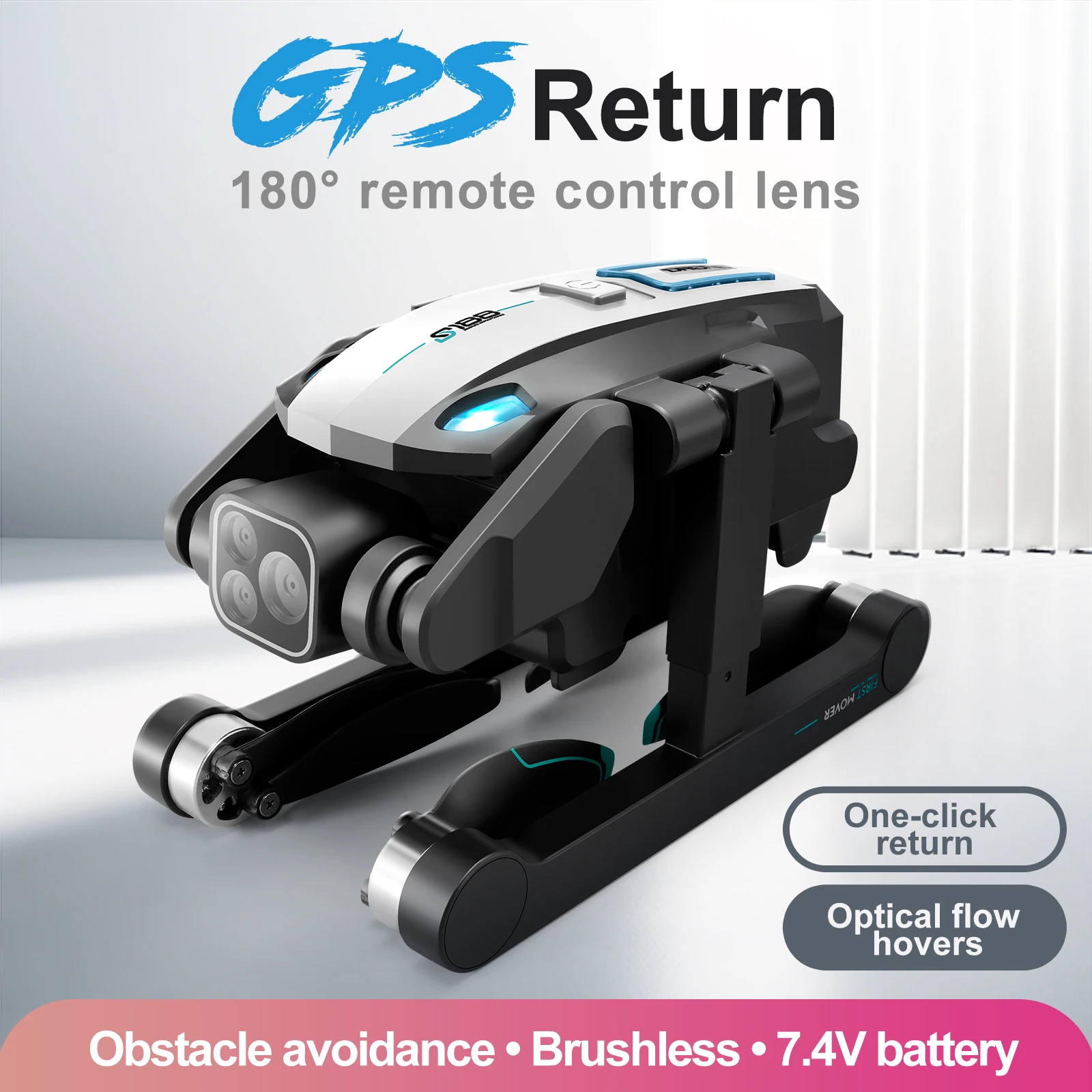 S188 Professional 8K GPS Drone - Drone Battery Li-Ion recension och pris