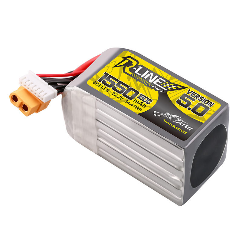 TATTU-R-LINE 5.0 22.2V 1550mAh - Drone Battery Plate recension och pris