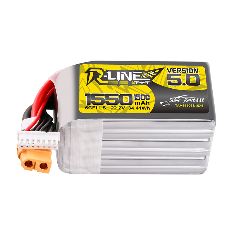TATTU-R-LINE 5.0 22.2V 1550mAh - Drone Battery Plate recension och pris