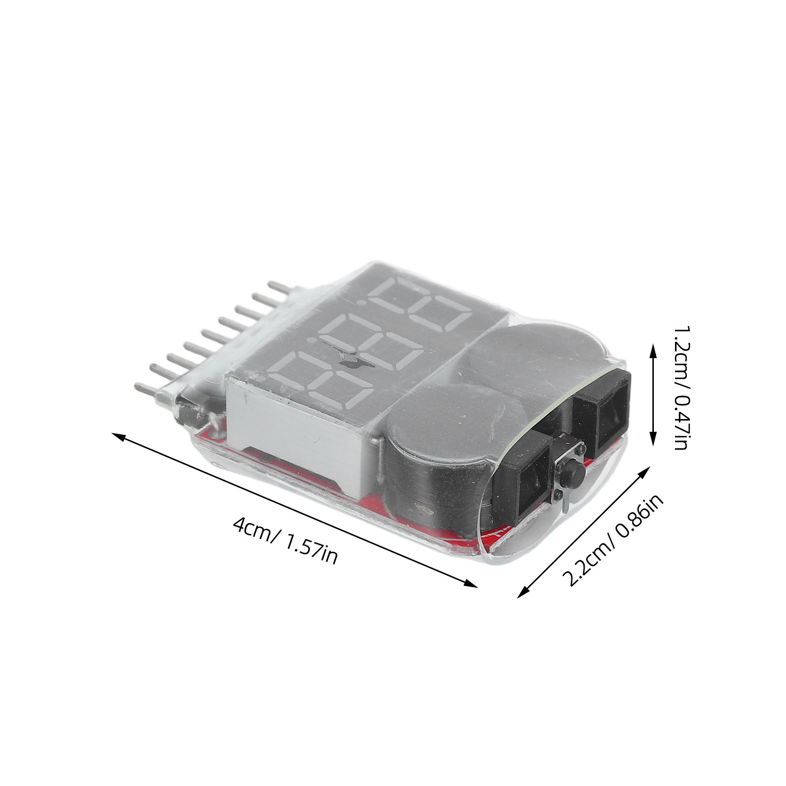 2Pcs Lipo Battery Checker Volt - Drone Battery Voltage Checker recension och pris