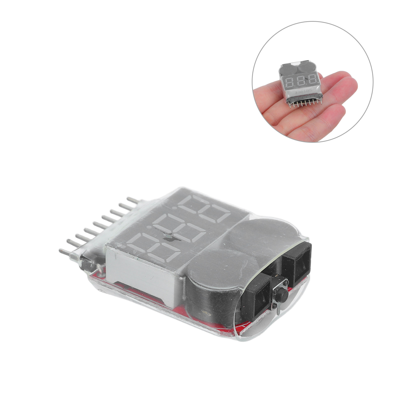 2Pcs Lipo Battery Checker Volt - Drone Battery Voltage Checker recension och pris