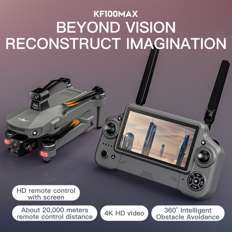 SJRC KF100 MAX 8K UHD Photo HD - Drone Battery Box recension och pris