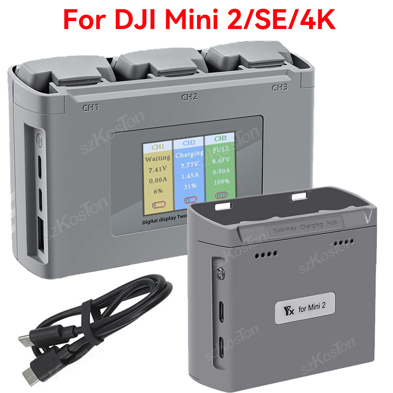 For DJI Mavic Mini 2/SE Mini 4 - Drone Battery Smart recension och pris