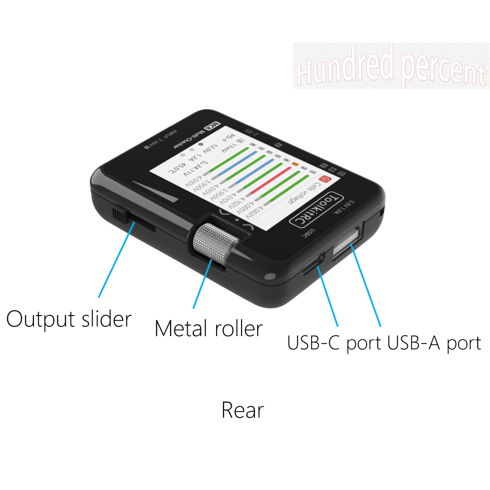 ToolkitRC MC8 Mini Size Cell c - Drone Battery Voltage Checker recension och pris