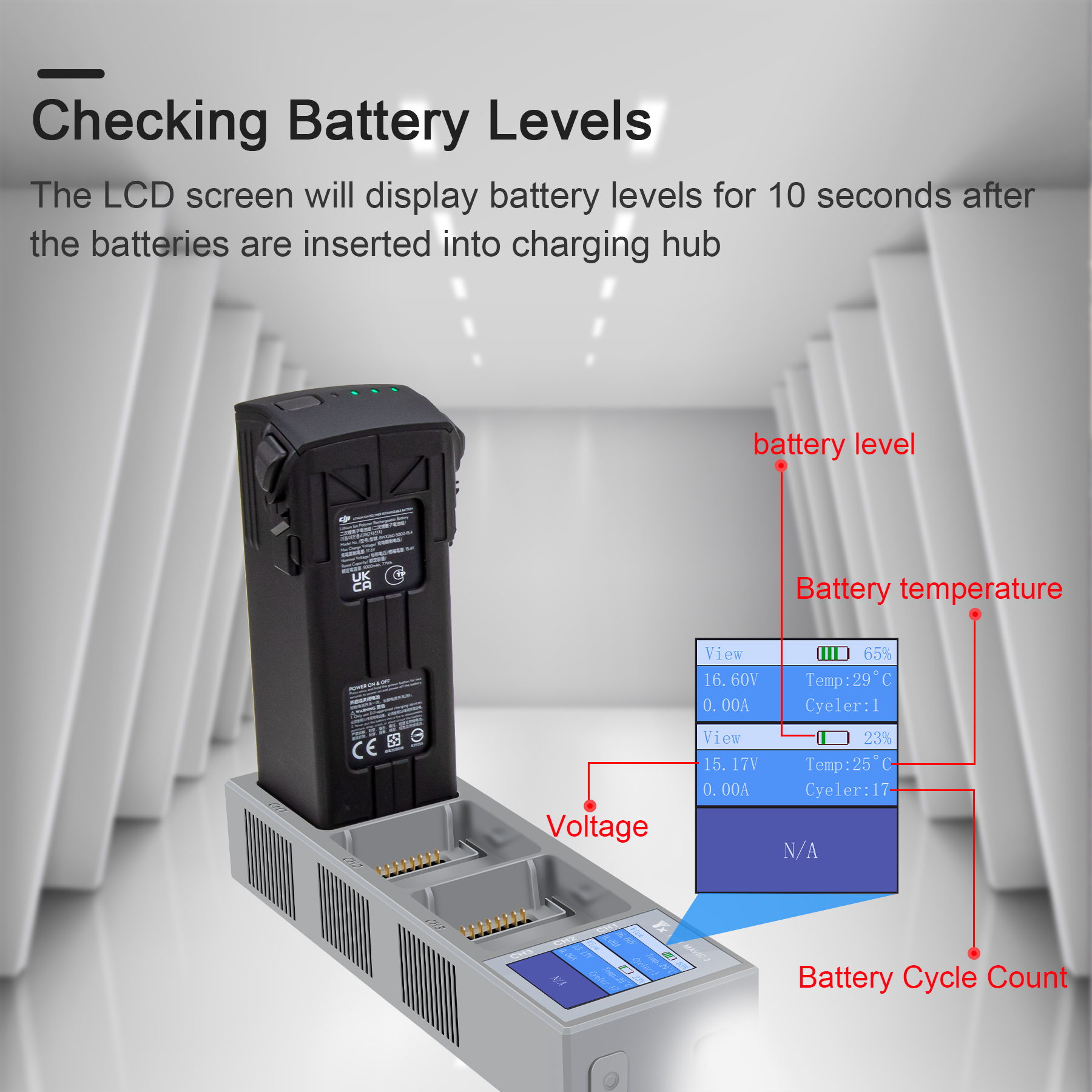 3 IN 1 Battery Charger for DJI - Drone Battery Parallel Board recension och pris