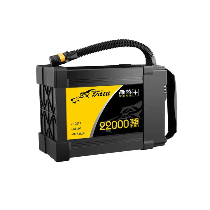 TATTU 22000mAh 44.4V 12s smart - Drone Battery Smart recension och pris