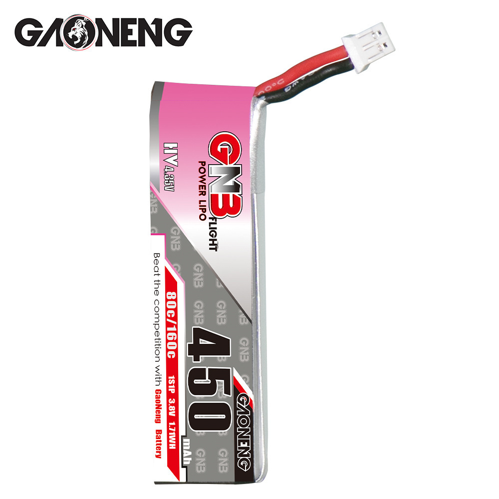 GNB HV 1S 3.8V 450mAh 80C/160C - Drone Battery Lipo recension och pris