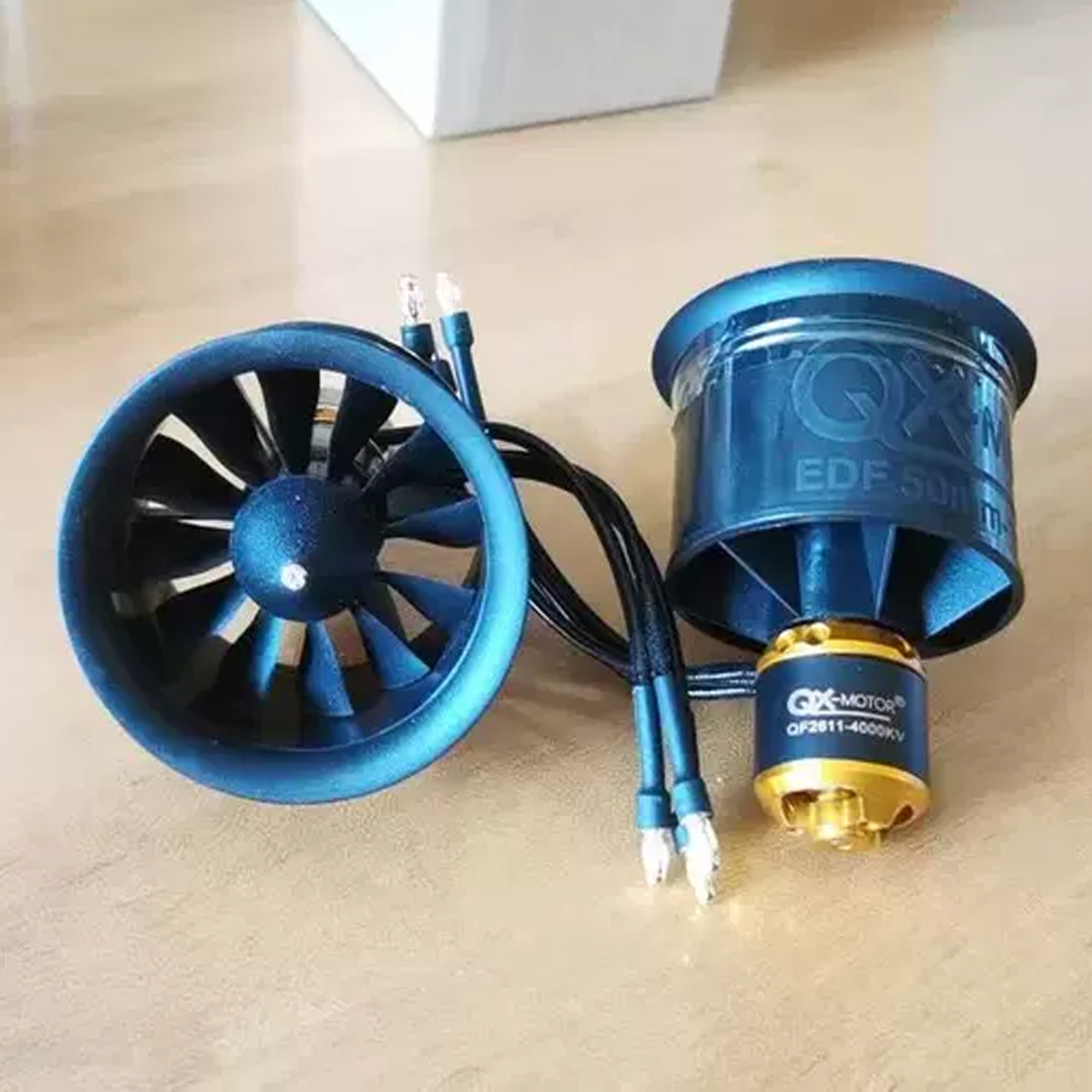 QX-MOTOR EDF 50mm QF2611 3S-4S - Drone Battery 3S recension och pris