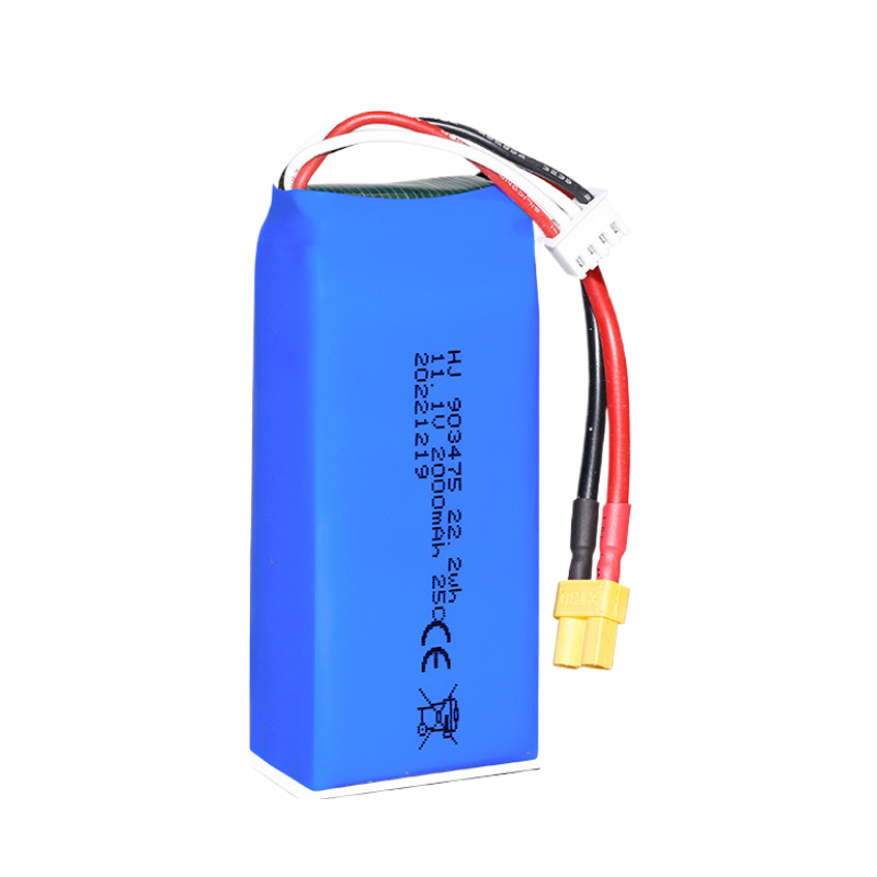 XT30 Plug 11.1v 2000mAh Lipo B - Drone Battery 3S recension och pris