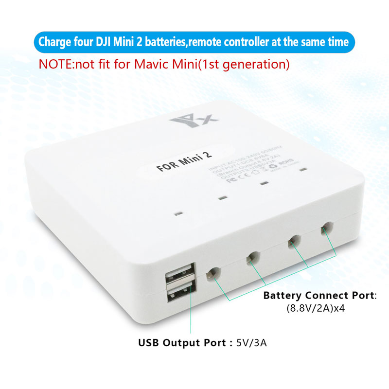 YX 6IN1 Fast Smart Battery Cha - Drone Battery Smart recension och pris
