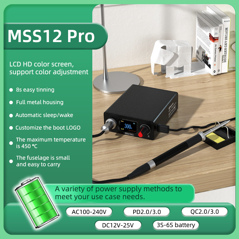 SEQURE MSS12 Pro Soldering Sta - Drone Battery 6S recension och pris