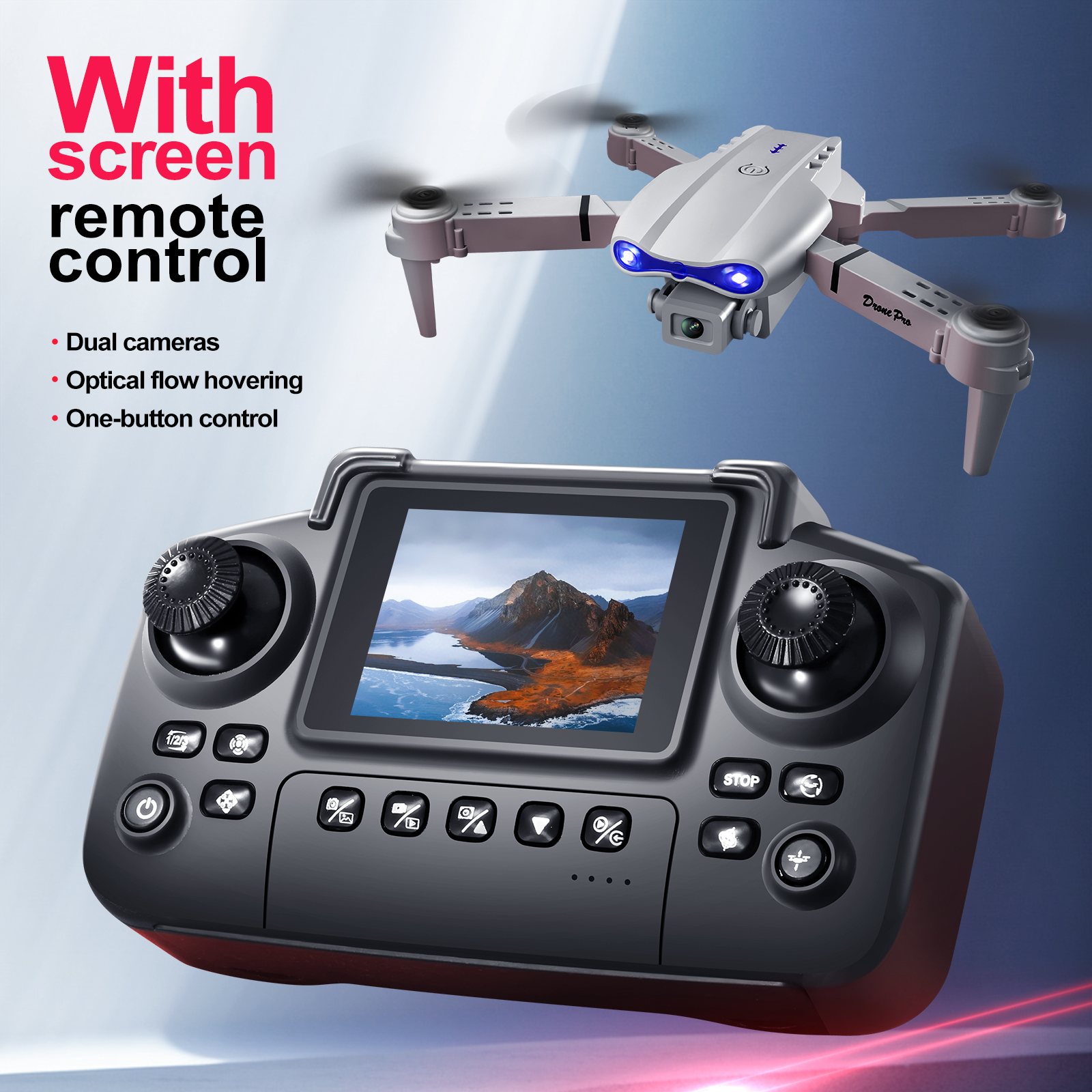 2025 New E88 E99 Upgraded Dron - Drone Battery Box recension och pris