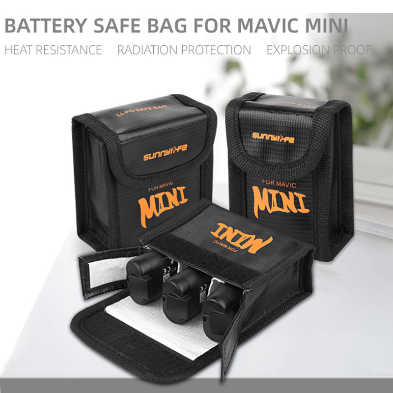 Battery Safe Bag for DJI MINI  - Drone Battery Smart recension och pris