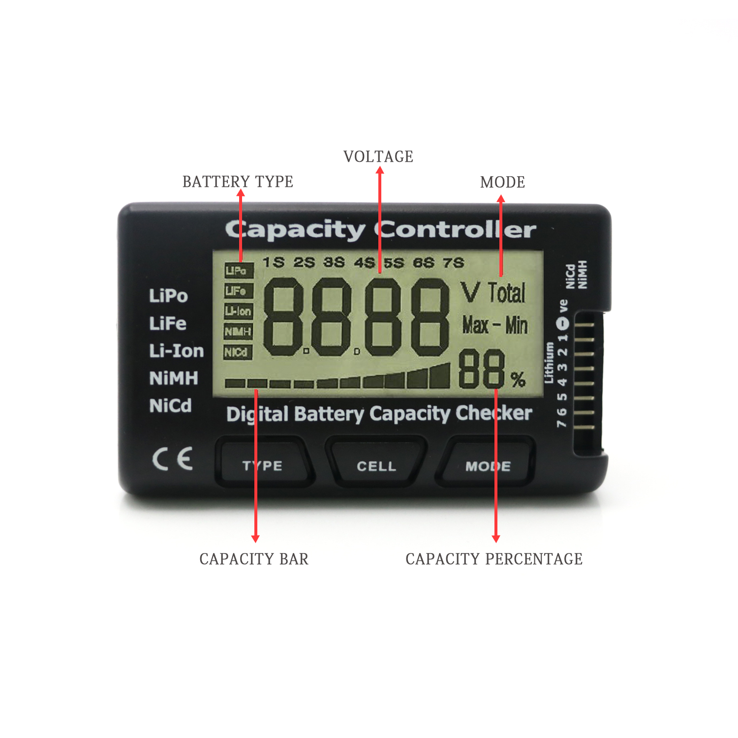 RC Cellmeter 7 Digital Battery - Drone Battery Alarm recension och pris