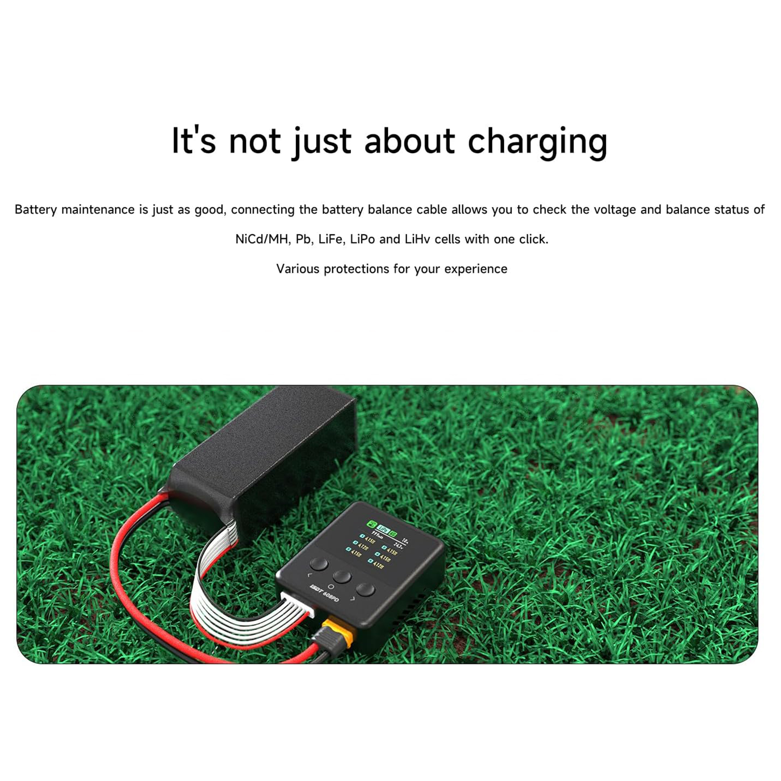 ISDT 608PD Smart Balance Charg - Drone Battery 6S recension och pris
