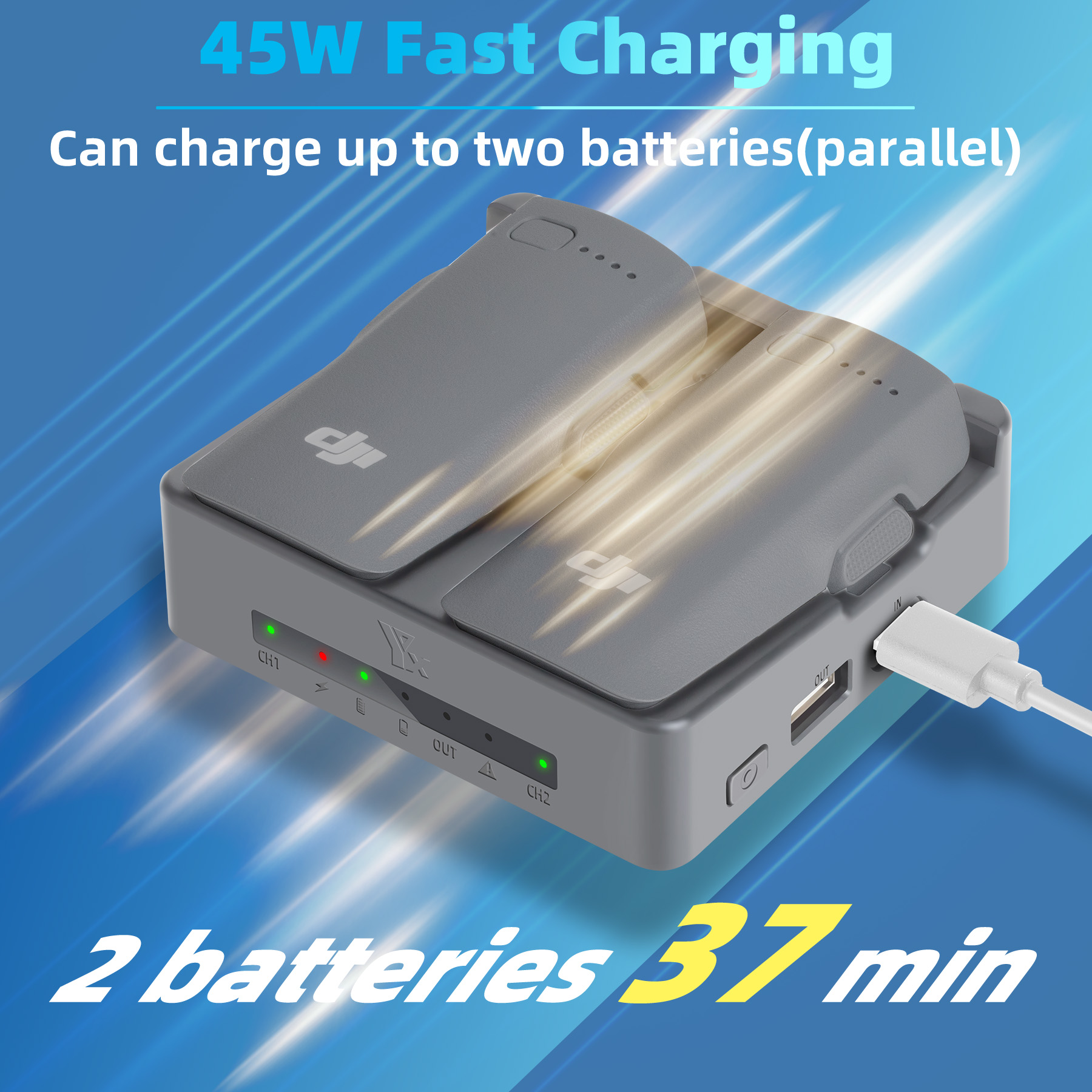 For DJI NEO 2 Charging Hub Dro - Drone Battery Balance Charger recension och pris