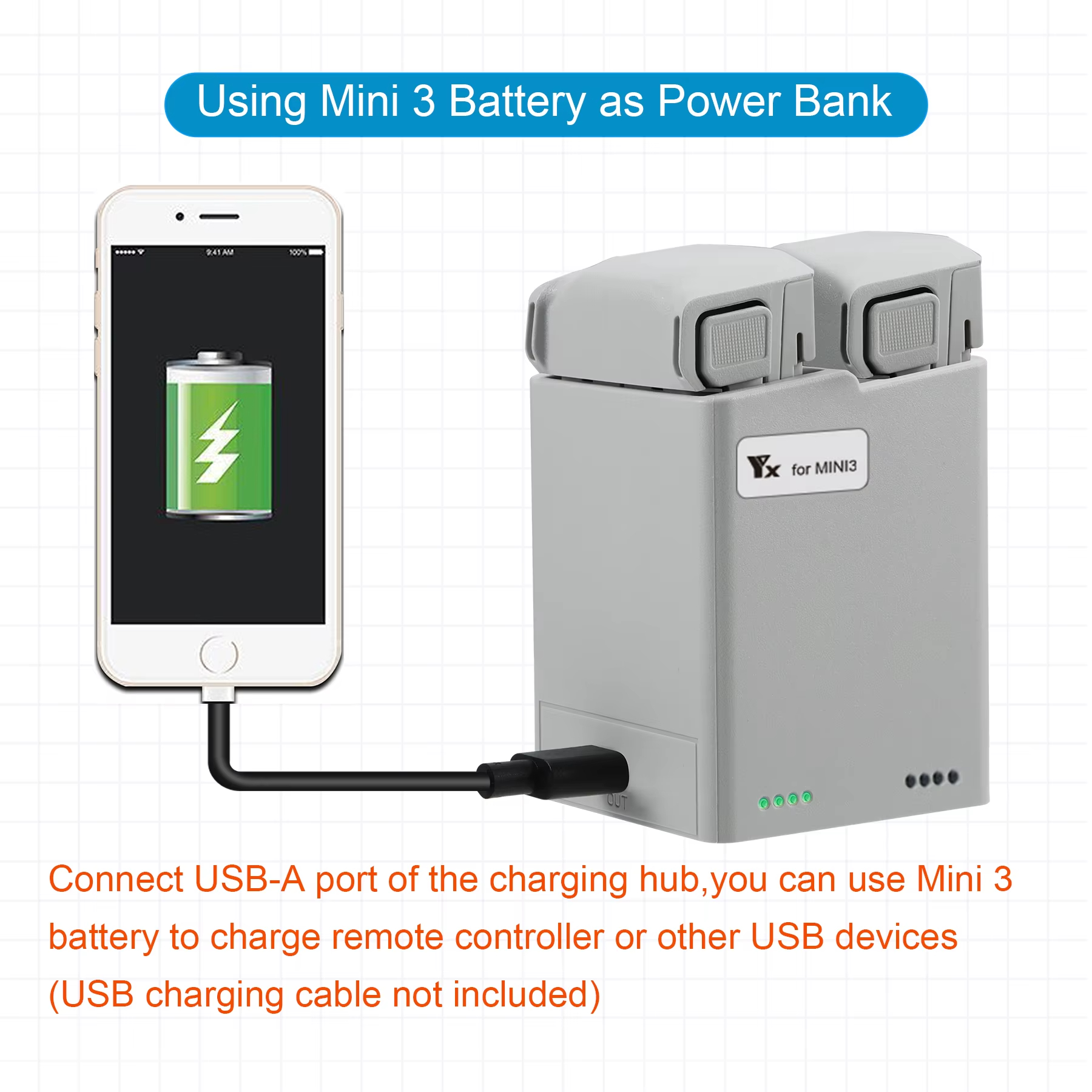 For DJI Mini 3Pro/4Pro Battery - Drone Battery Balance Charger recension och pris