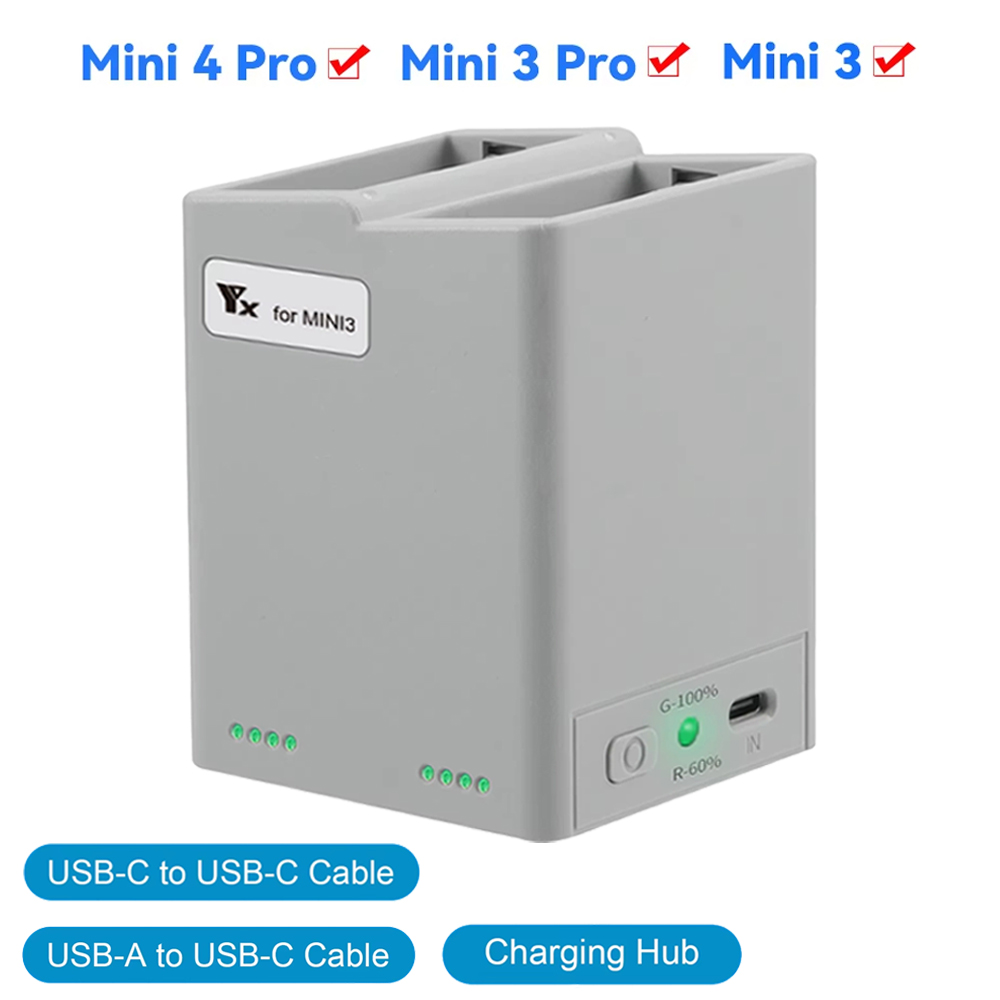 For DJI Mini 3Pro/4Pro Battery - Drone Battery Balance Charger recension och pris